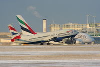 G-DOCU @ EGCC - British Airways B737 departing from RW05L - by Chris Hall