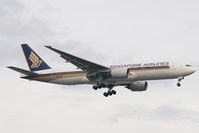 9V-SQE @ WSSS - Singapore Airlines Boeing 777-200 - by Dietmar Schreiber - VAP