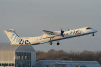 G-ECOO @ EGCC - flybe Dash-8 departing from RW05L - by Chris Hall