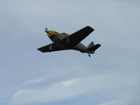 N80776 @ SZP - 1946 Globe GC-1B SWIFT, Continental IO-360 210 Hp upgrade, takeoff climb Rwy 22 - by Doug Robertson