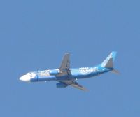N706AS @ LAX - On final approach for runway 14 Spirit of Make-A-Wish Alaska Airlines introduced the Spirit of Make-A-Wish aircraft in 2006 to celebrate the long-term partnership between the Make-A-Wish Foundation®, - by Helicopterfriend