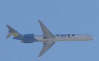 N408NV @ LAX - On final to runway 15
The Blue Man Group aircraft will be utilized on any of the 40 Allegiant Air routes currently tied to the Las Vegas - by Helicopterfriend