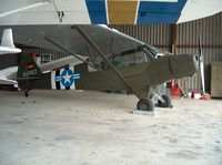 D-ERDJ @ EDKM - Inside hangar - by ghans