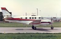 G-BKZW @ EGGW - Taxying in at Luton, past the spotters enclosure - by G TRUMAN