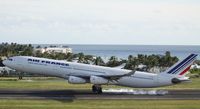 F-GLZU @ TNCM - Air france F-GLZU landing at TNCM - by Daniel Jef