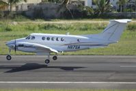 N87SA @ TNCM - N87SA landing at TNCM