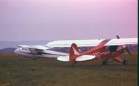 N4871Z - Schweizer N3613Z after being towed up to Harris Hill by PA-18 - Elmira NY 1980 5-12 - by Mark Peterson