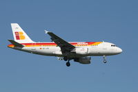 EC-JXV @ EBBR - Flight IB3216 is descending to RWY 02 - by Daniel Vanderauwera