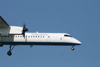 9A-CQC @ EBBR - Arrival of flight OU458 to RWY 02