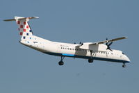 9A-CQC @ EBBR - Flight OU458 is descending to RWY 02