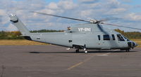 VP-BNI @ EGLK - S-76 at Blackbushe - by Michael J Duffield