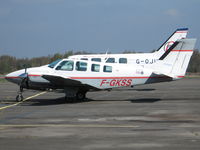 F-GKSS @ EGLK - French Beech Baron at Blackbushe 22nd April 2006