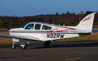 N92RW @ EGLK - Bonanza at Blackbushe 29th Dec 2007 - by Michael J Duffield