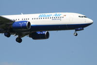 YR-BIB @ EBBR - Arrival of flight JOR123 to RWY 02