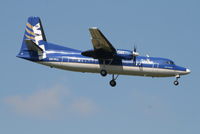 OO-VLL @ EBBR - Arrival of flight VG154 to RWY 02
