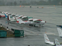 N734VP @ KSMO - I spent 2 weeks in this area and choosed the very wrong day to visit KSMO! The rain fell all day... - by Krister Karlsmoen
