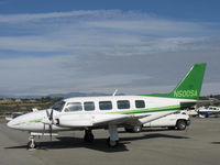 N500SA @ CMA - 1975 Piper PA-31-350 CHIEFTAN, one Lycoming TIO-540-J2BD 350 Hp and one Lycoming LTIO-540-J2BD 350 Hp counter-rotating engines, Hartzell constant-speed full-feathering props - by Doug Robertson