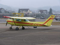 HB-CYE @ LSZH - Nice yellow Cessna - by ghans