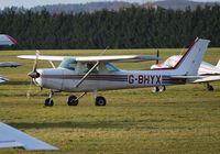 G-BHYX @ EGLM - Cessna 152 Ex N67434 at White Waltham - by moxy