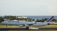 F-GLZT @ TNCM - Air France F-GLZT landing at TNCM - by Daniel Jef