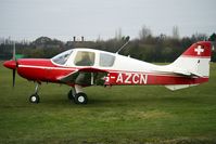 G-AZCN @ EGBD - 1972 Beagle Aircraft Ltd BEAGLE B121 SERIES 2, c/n: B121-156 at Derby Eggington - by Terry Fletcher
