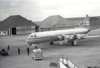 PH-LLE @ EHAM - KLM , Lockheed Electra at Schiphol , 1964 - by Henk Geerlings