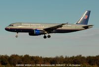 N455UA @ BWI - on final to 33L
