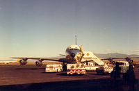 OO-SJD @ MEX - Sabena , flight ready to fly MEX-YUL-BRU , 1971 - by Henk Geerlings