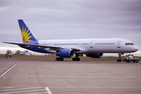 G-BYAI @ EGGW - Painted for sale to Allegiant Air - but now rumoured to be going on lease to Jet2 - by Terry Fletcher