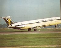 G-AXJM @ EGKK - This photography was taken by an uncle at the beginning of the seventy. Perhaps it was in 1971 July. He was a pilot of Aerolineas Argentinas. - by cocho57