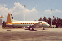 4R-ACJ @ CMB - Air Ceylon , Colombo , 1972 - by Henk Geerlings