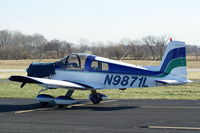 N9871L @ I19 - Grumman AA-1B - by Allen M. Schultheiss