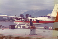 CF-AWC @ CYHC - Air West Airlines , Vancouver to Victoria Island , 1974 - by Henk Geerlings