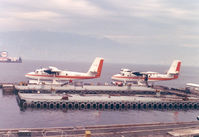 CF-AWC @ CYHC - Air West , Flight Vanvouver - Victoria Island , 1974 - by Henk Geerlings