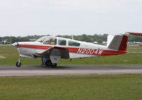 N2004W @ LAL - Beech S35 - by Florida Metal