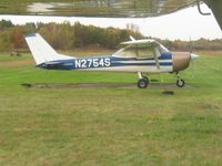 N2754S @ 4G8 - Tied down at Columbia Station, Ohio - by Bob Simmermon