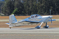 N589RV @ KWVI - San Joaquin Valley-based 2009 Mussen VANS RV-9 taxiing at 2010 Watsonville Fly-In - by Steve Nation