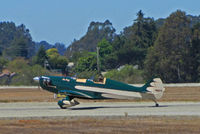 N627F @ KWVI - 2005 Fisher Sky Dancer homebuilt rolling out at 2010 Watsonville Fly-In - by Steve Nation