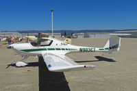 N903CT @ KWVI - Locally-based 2000 Diamond DA-20-C1 on static display ramp at 2010 Watsonville Fly-In - by Steve Nation