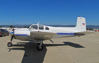N925DJ @ KWVI - Avlite Aviation (Paso Robles, CA) 1958 Beech D50A on static display ramp at 2010 Watsonville Fly-In - by Steve Nation