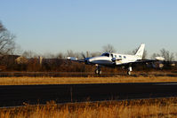 N731PB @ KCWS - 1980 Piper PA-31T2 landing at CWS.