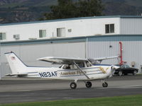 N83AF @ SZP - 2001 Cessna 172R SKYHAWK, Lycoming IO-360-L2A 160 Hp, taking the active - by Doug Robertson