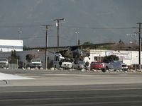 N35768 @ CCB - Landing on runway 24 for display at Air Show - by Helicopterfriend