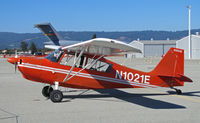 N1021E @ KWVI - San Jose, CA-based 1977 Bellanca 7ECA at 2010 Watsonville Fly-In - by Steve Nation