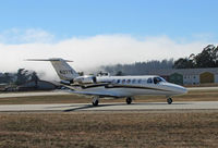 N1277E @ KWVI - Locally-based 2002 Cessna 525 operated by Heaven Express LLC (Corralitols, CA) taxiing at 2010 Watsonville Fly-In - by Steve Nation