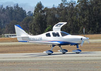 N1422M @ KWVI - 2006 Richard Lancair ES taxiing in at 2010 Watsonville Fly-In - by Steve Nation