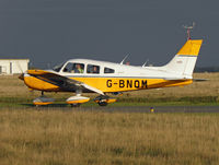 G-BNOM @ EGNH - Taxiing in - by Manxman