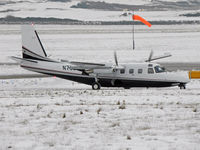 N700L @ EGNS - Visiting the snowy IOM - by Manxman