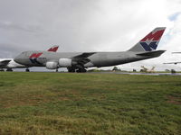 G-MKGA @ EGBP - Stored with G-MKCA - by Manxman