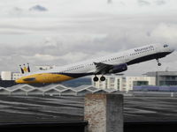G-OZBH @ EGBB - Monarch A321 G-OZBH departs - by Manxman